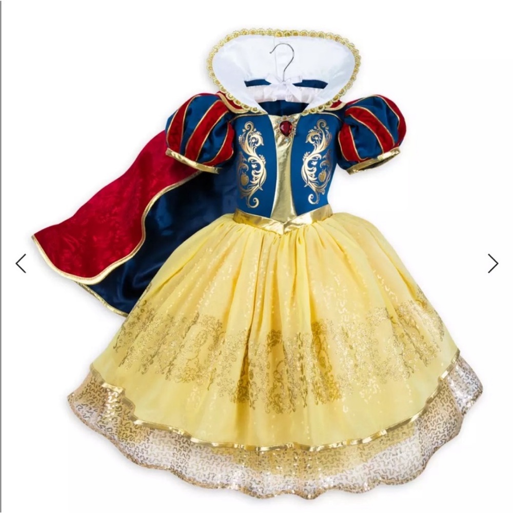 Disney Snow White Designer Kids Costume Size 4T